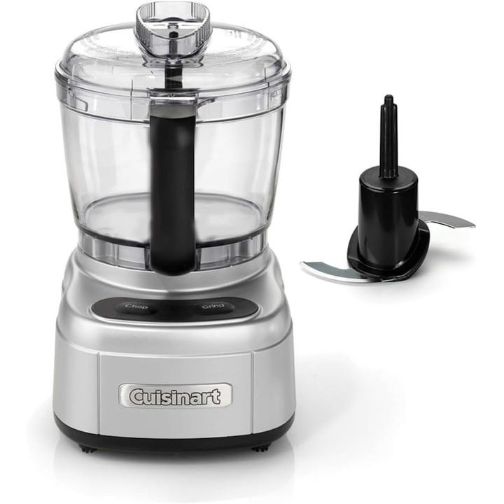 Mini Tocator si Robot De Bucatarie Compact, Cuisinart, 900 ml, Lama Reversibila Din Otel Inoxidabil, Fara BPA