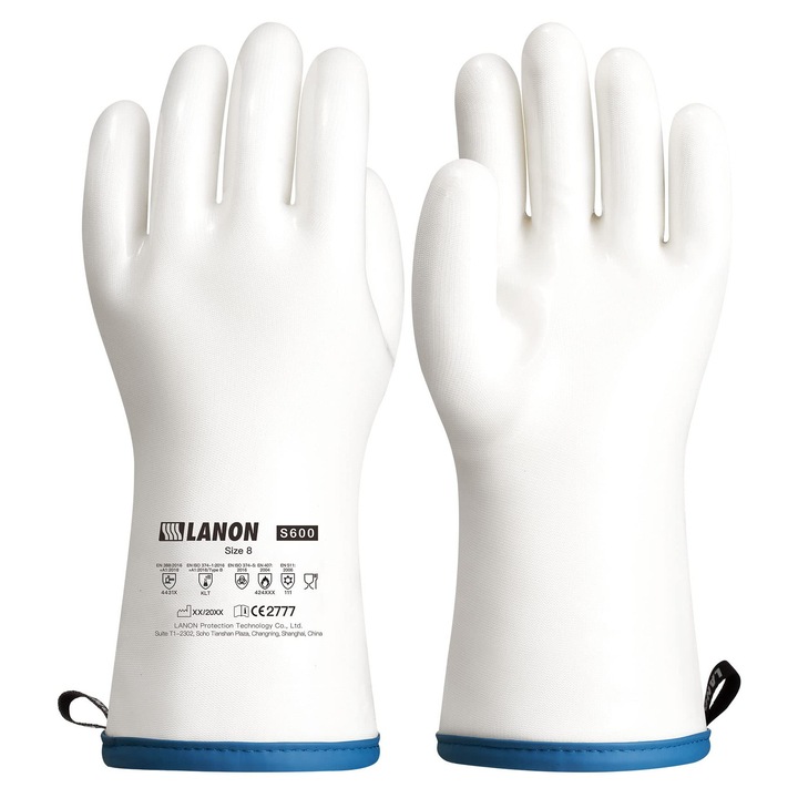 Manusi De Gratar Lanon Din Silicon Lichid Rezistente La Caldura, Suporturi Pentru Oale, Manusi De Copt, Manusi De Cuptor, Gratar, Copt, Gatit, Antiderapante, Impermeabile, Albe, M/8