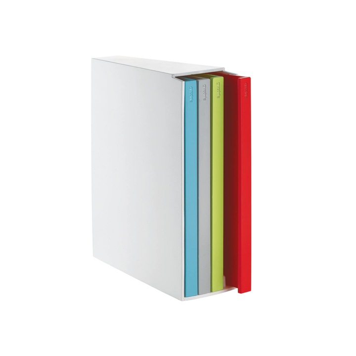 Guzzini - Kitchen Active Design, Set De 4 Tocatoare Cu Colector - Culori Asortate, 9 X 24 X H31 Cm - 29270052