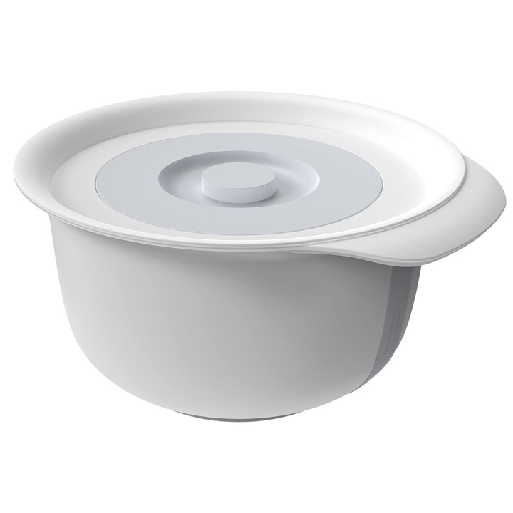 Rotho 1043302590 Fresh Set 2 Piese Bol 1, 2L + 4L Cu Capac, Plastic