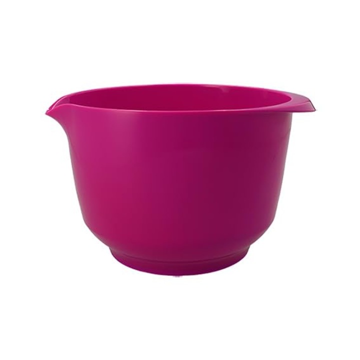 Birkmann, Bol Pentru Amestecat Si Servit, Roz Electric, 16×20×12 Cm – 1, 5 L, Pet Reciclabil, Rezistent La Zgarieturi, Potrivit Pentru Masina De Spalat Vase Si Cuptorul Cu Microunde