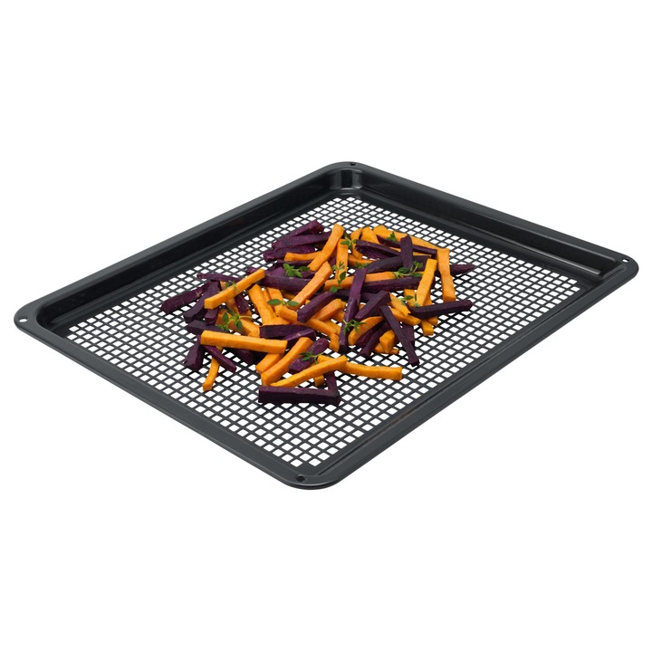 Aeg Airfry Professional A9Ooaf00 Sütőtálca / Optimalizált Légkeringetés A Ropogós Eredményekért / Kevesebb Olaj / Kíméletes Főzés / 465 X 385 X 25 Mm, Fekete