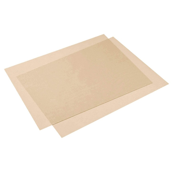 Westmark 2 Újrafelhasználható Sütőlap, Tapadásmentes, Hőálló 260°C/500°F-ig, Bevonatos Textil Anyag, Bézs, 30192260
