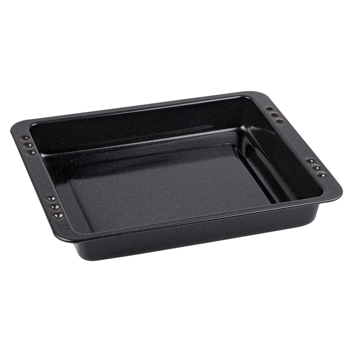 Chg 3394-52 Tava Mica De Cuptor „Email”, Neagra, Aprox. 28, 5 X 23 X 4 Cm 3394-53
