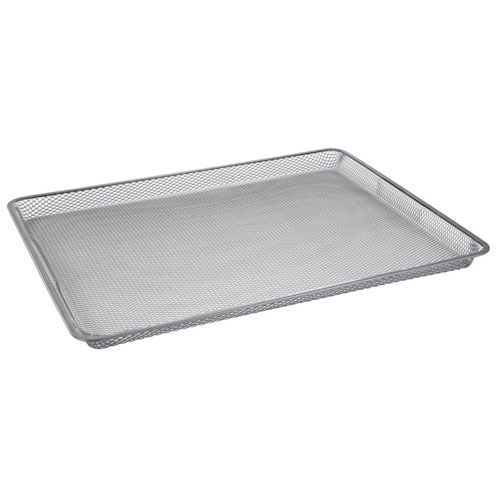 Tescoma Delicia perforált sütőtepsi 44 x 33 cm, tökéletes sütési eredmény, multifunkcionális: szárításra is alkalmas, prémium tapadásmentes bevonat, minden sütőhöz alkalmas