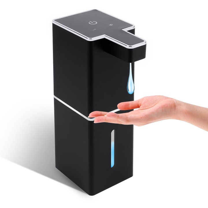 Dozator De Sapun Electric De 380 Ml, Dozator Automat De Sapun De Perete Mxtimwan, Reincarcabil Usb-C, Pentru Baie, Toaleta, Bucatarie