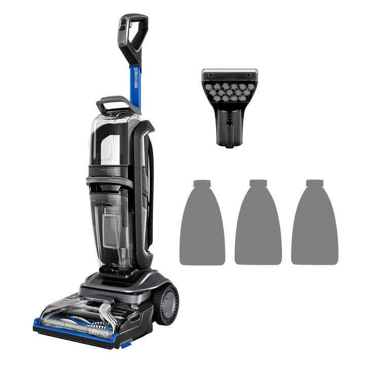 Aspirator Umed Bissell Revolution Hydrosteam, 1300 W, Tehnologie Hydrosteam, Curatare Covoare