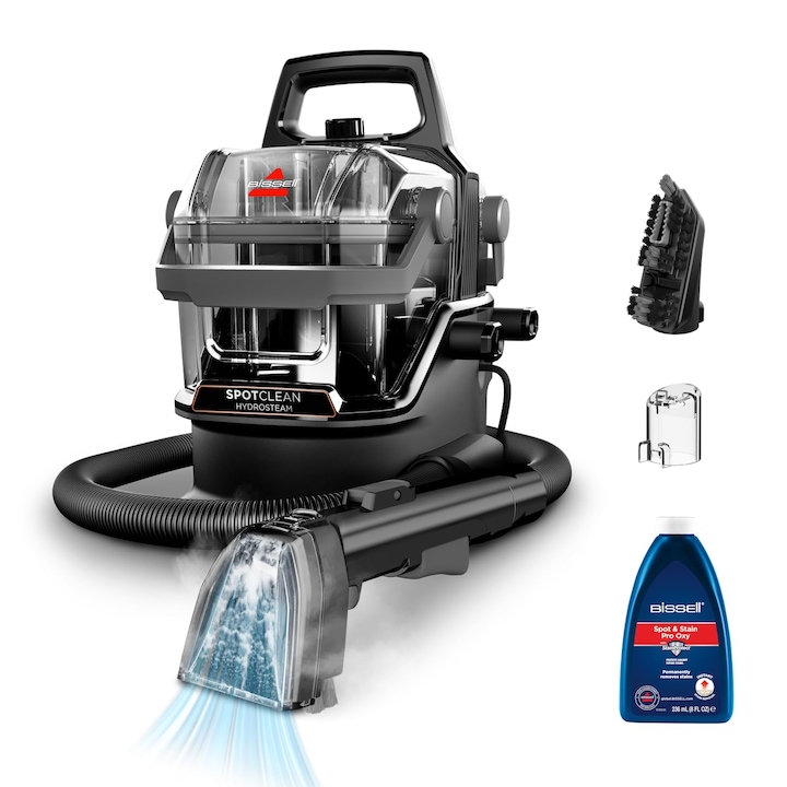 Aspirator Bissell Spotclean Hydrosteam, 1000W, Abur, Umed, Pentru Tapiterie si Covoare