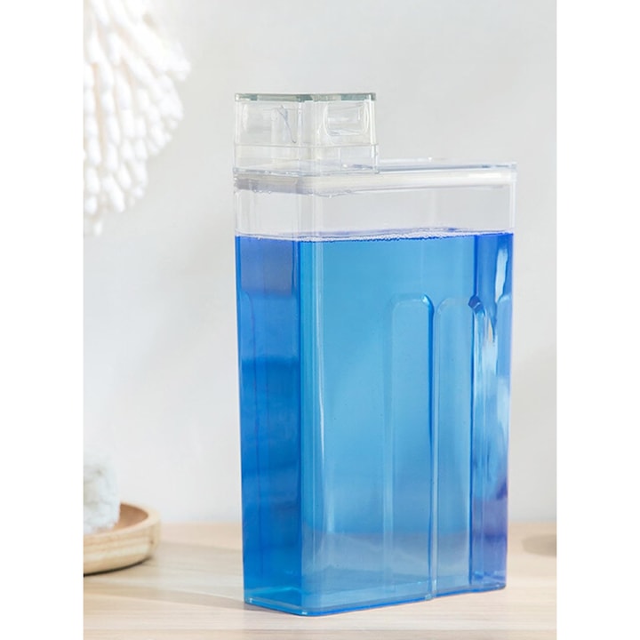 Dispenser VVGAOGES, pentru detergent reutilizabil, 1000 ml, transparent