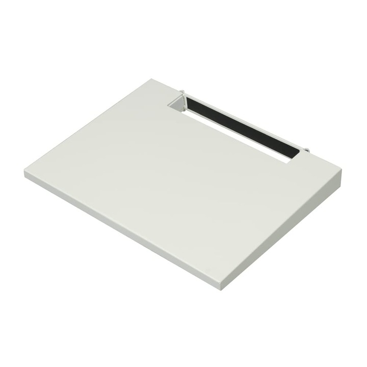 Fali szórakoztató polc, multimédiás eszközpolc TV-tartóhoz V4 – tökéletes DVD/Blu-ray lejátszóhoz, videojáték-konzolhoz, digitális videorögzítőhöz [DVR], vevőhöz, szatén fehér