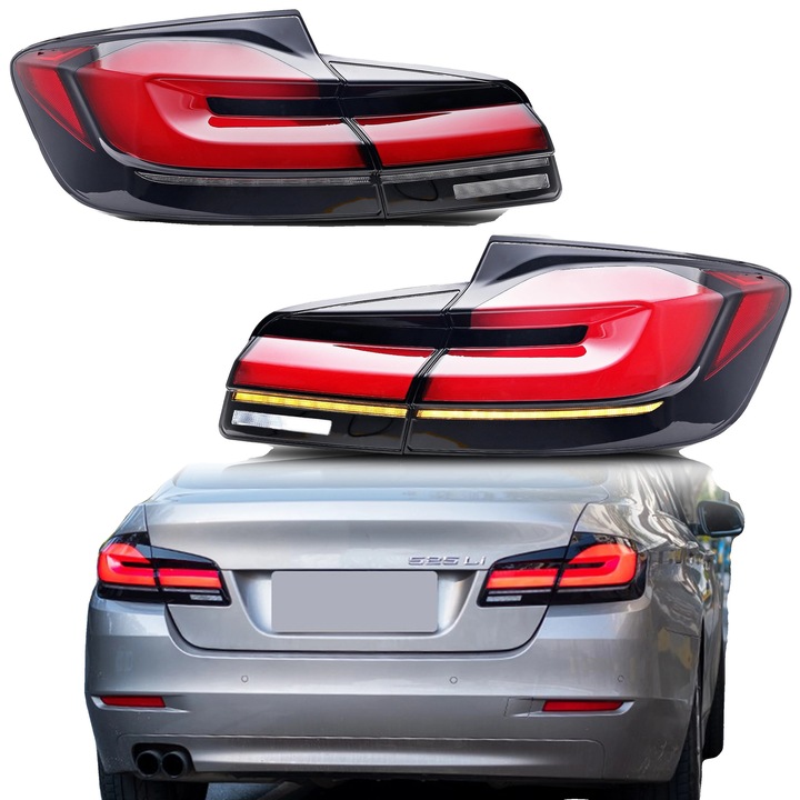 Lampa Spate, Plastic ABS, IP67, 12V, 35W, Set pentru Sedan Sport de Lux (2009-2016)