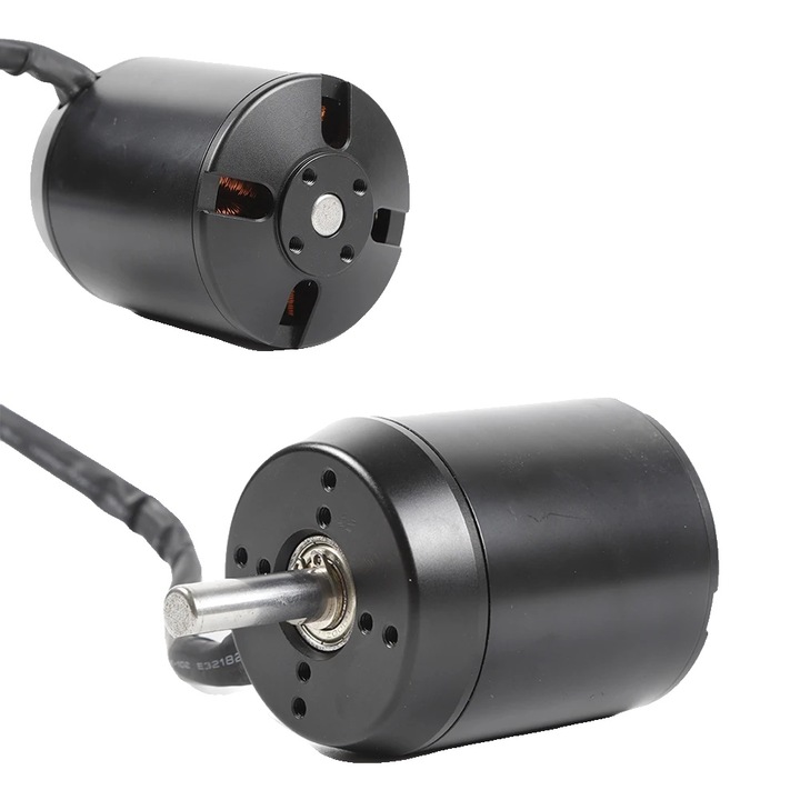 Motor electric fara perii, 2970W, 24-60V, 63x80mm