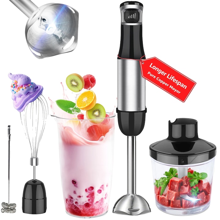 Blender, 2200W, 2L, cu cupa de 600ml, priza EU