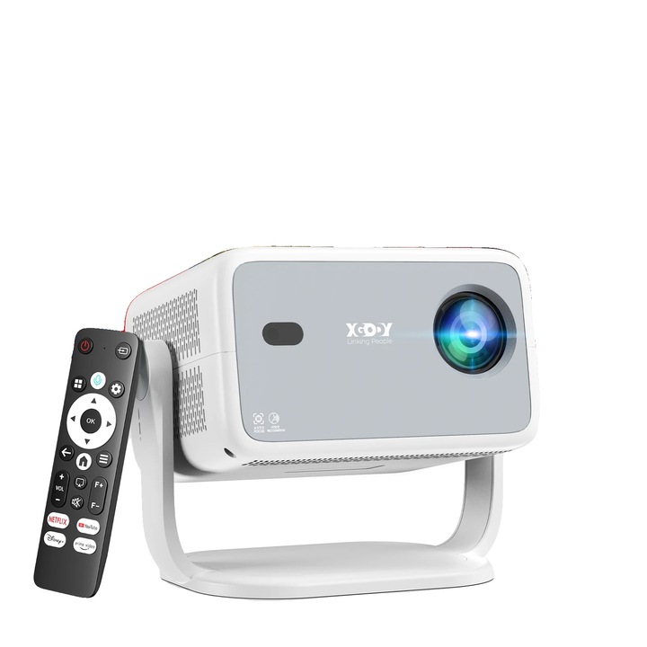 Videoproiector, 1920x1080, 500 ANSI, 80W, Bluetooth