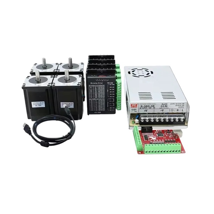 Motor pas cu pas 57HS100 2.5Nm, 2 faze, 1.8° pas, 3Nm, compatibil cu driver TB6600