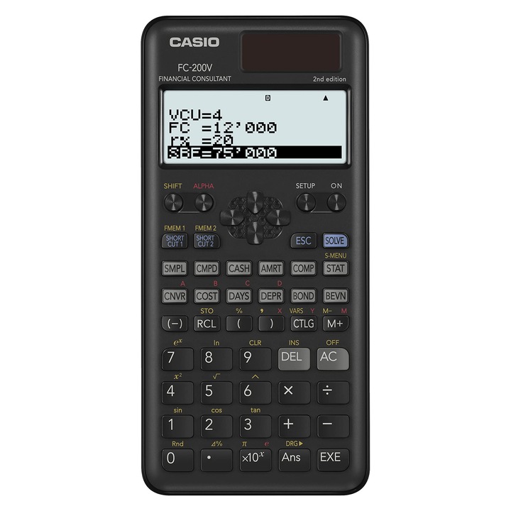 Финансов калкулатор Casio Fc 200V2