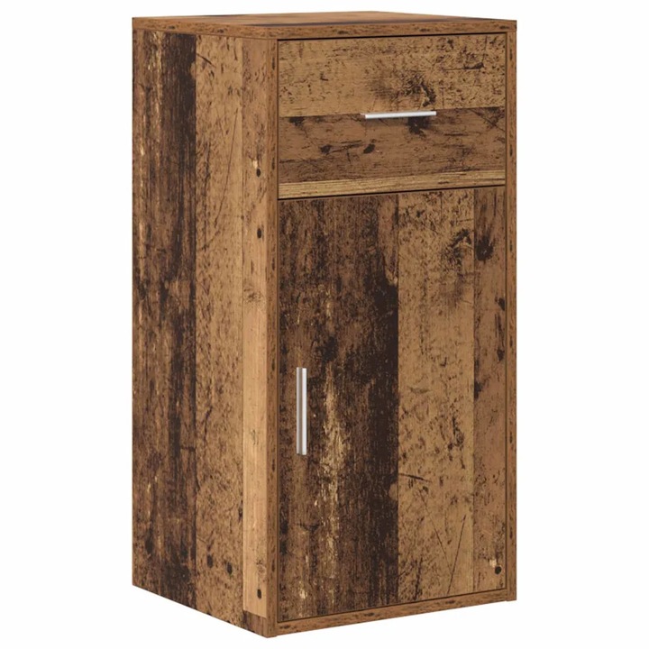 Oldalszekrény fiókkal Régi fa 38 x 34, 5 x 75 cm Faanyag, vidaXL, 869552