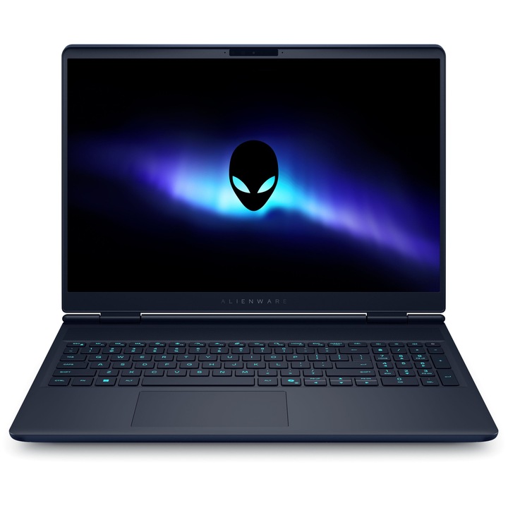 Лаптоп Dell Alienware 16X Aurora AC16251, AC16251.ARLHX.008.WIN.64GB.2TBSSD, 16", Intel Core Ultra 7 255HX (12-ядрен), NVIDIA GeForce RTX 5060 (8GB GDDR7), 64 GB 5600 MHz DDR5, Черен