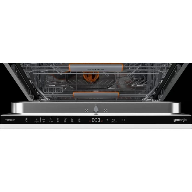 Mașină de spălat vase încorporabilă Gorenje GV16C, 5 ani garanție, Program automat, Display LED, Program de autocurățare, Albă