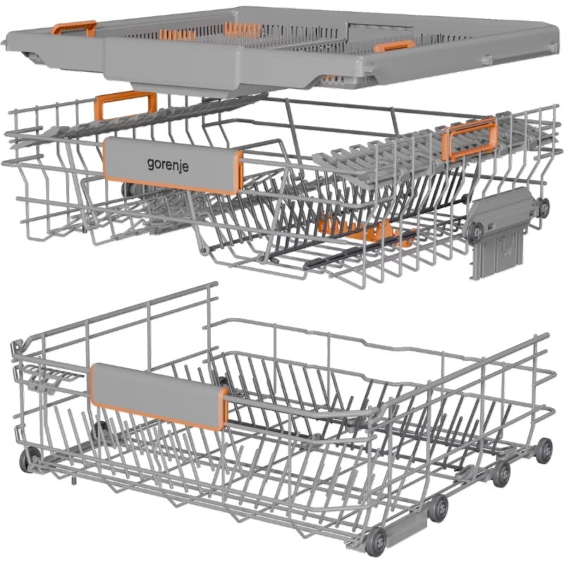 Mașină de spălat vase încorporabilă Gorenje GV16C, 5 ani garanție, Program automat, Display LED, Program de autocurățare, Albă