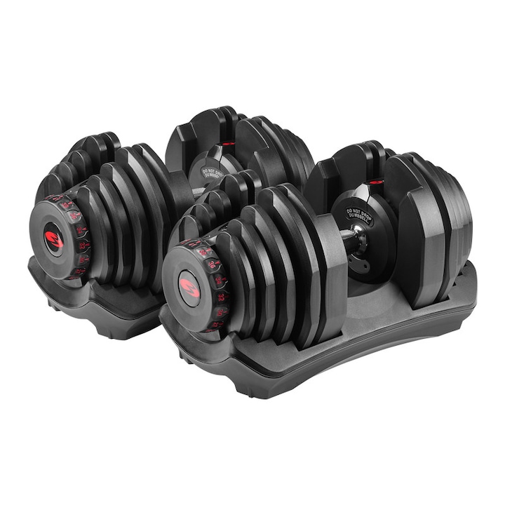 Дъмбели Bowflex SelectTech 1090i, 4-41кг, стомана, 42кг