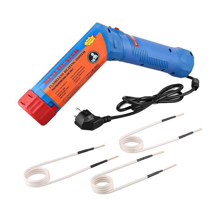 Indukciós Hősugárzó, 1100W, Kék