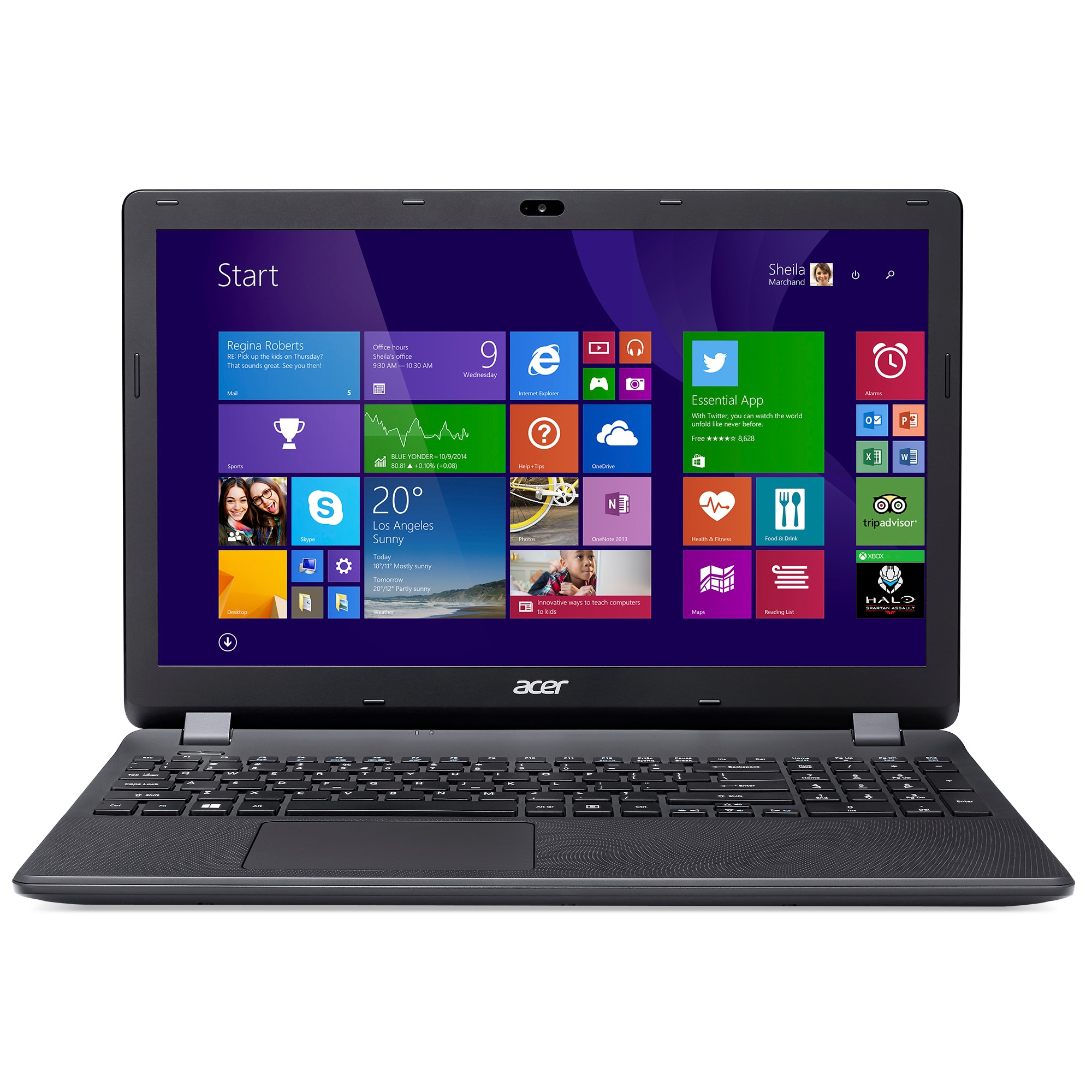 Laptop Acer Aspire ES1-512-C0TV cu procesor Intel® Celeron® Quad