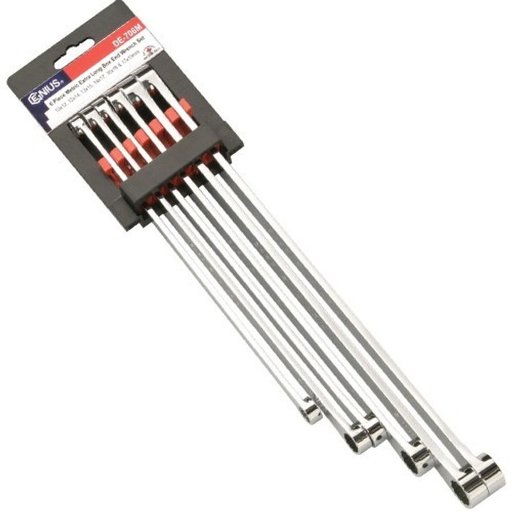 Genius csillagkulcs készlet 6 db 10-19 mm hosszú