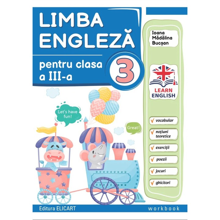 Limba engleză pentru clasa a III-a, Ioana Mădălina Bucșan, Edita 2025