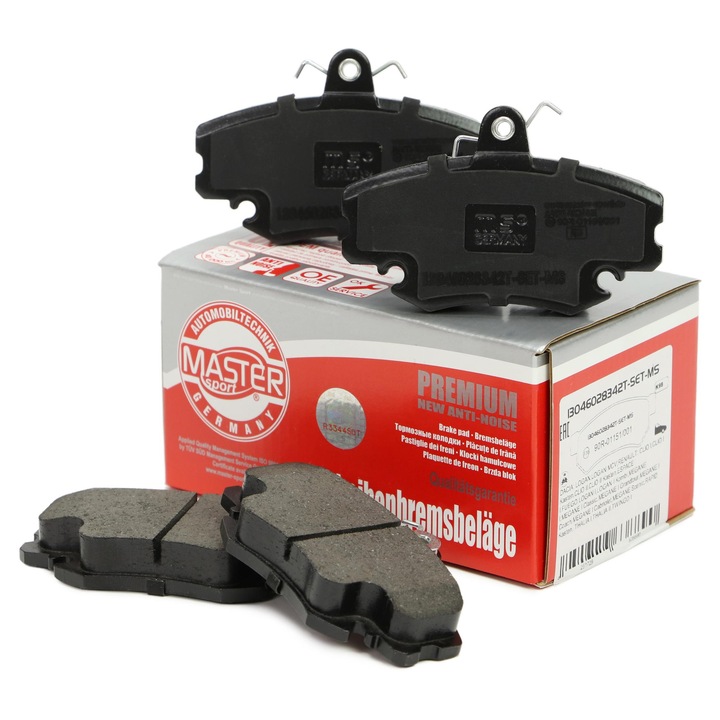 Master-Sport fékbetét készlet Dacia Logan, Sandero, Renault 11, 18, 19 I/II modellekhez