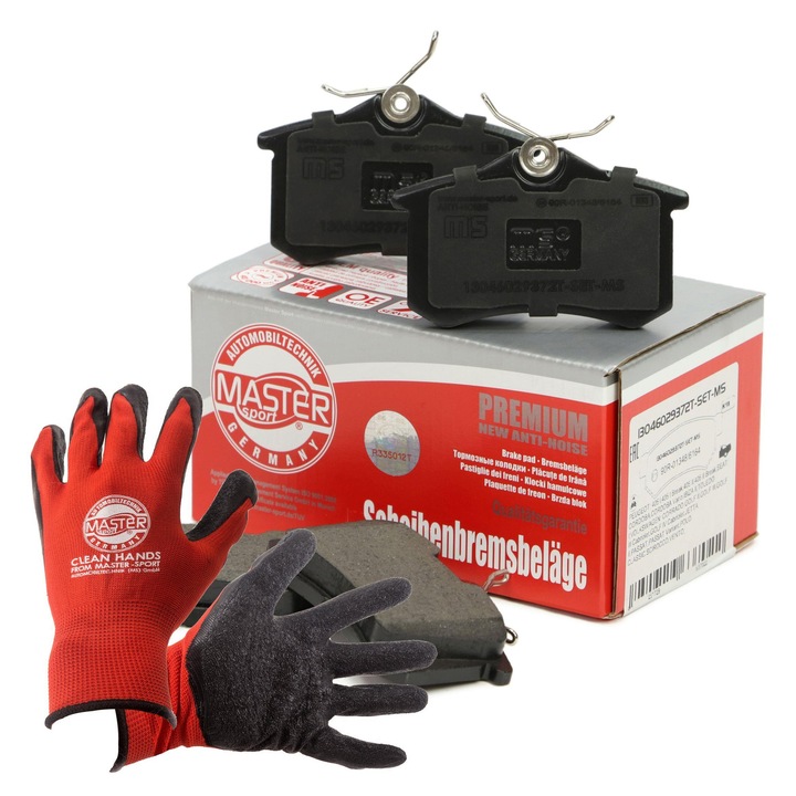 Fékbetétek Master-Sport Germany, 4 db, 15,1mm, 88x52,9mm