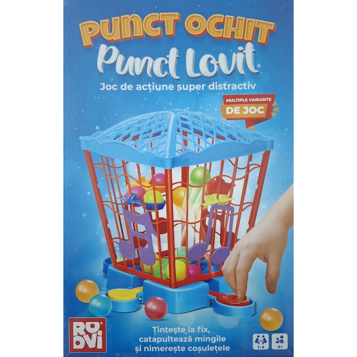 Punct ochit punct lovit, joc de actiune