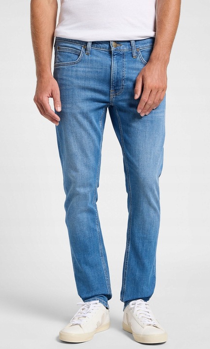 Blugi Lee Luke bumbac/elastan, albastru, Albastru