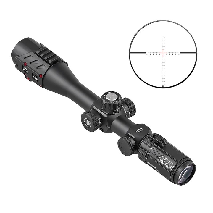 Luneta pentru pusca, 6x-24x, prim plan focal, 44mm, rezistenta la apa, 20mm