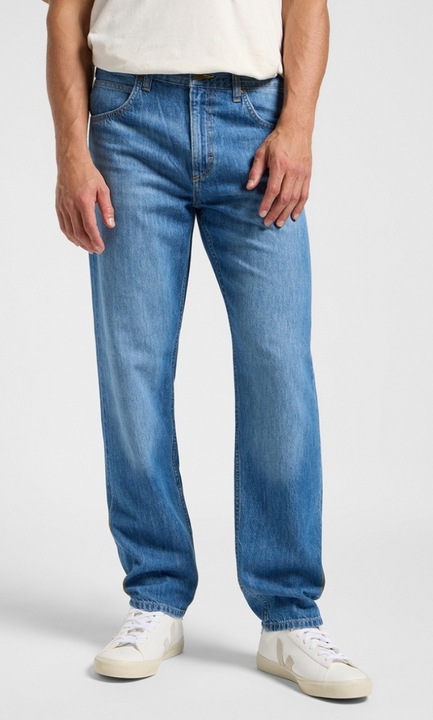 Blugi barbatesti Lee OSCAR Anchor, Albastru