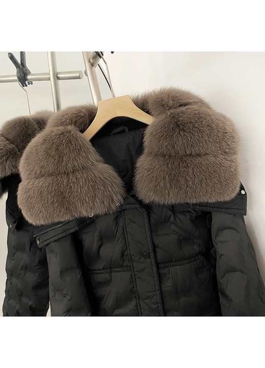 Дамско Яке, Естествен косъм, NL BRW, Размер S