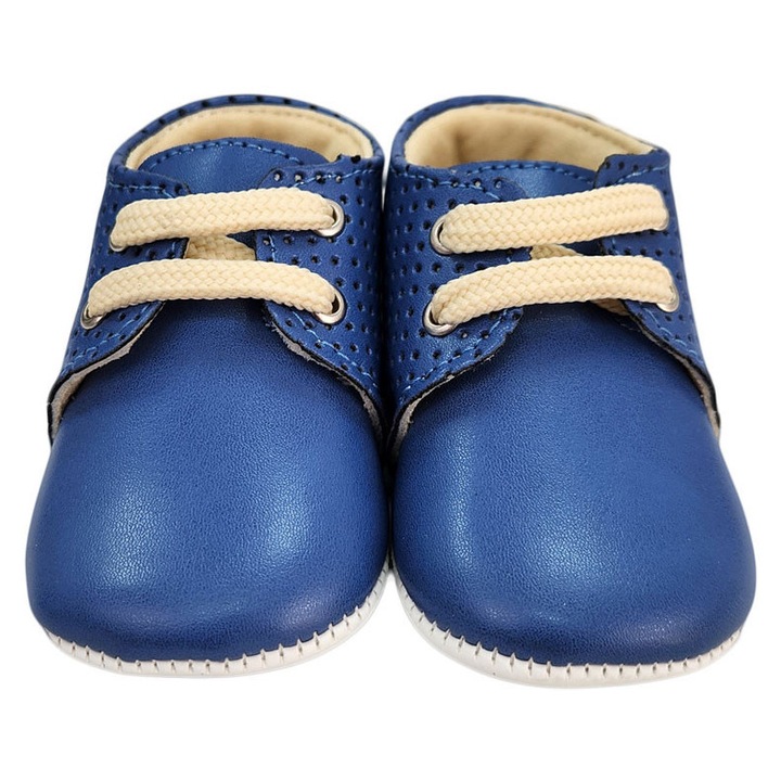 Botosei botez baieti, HTPB 114, culoare albastra, marime 18