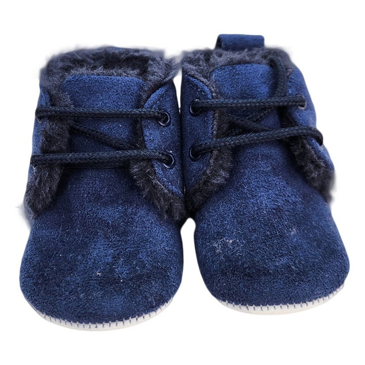 Botosei botez baieti, HTPB 113, culoare bleumarin, marime 16