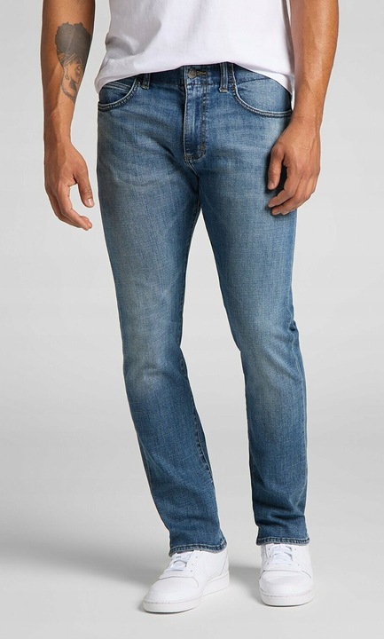 Blugi Lee Extreme Motion, bumbac/poliester/elastan, albastru, Albastru, W30-L34