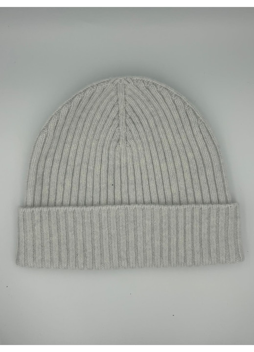 Кашмирена шапка 100%, Светлосив, M1001, Един размер