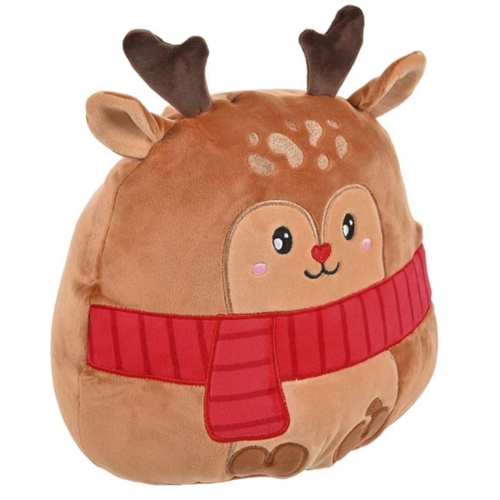 Perna Plus Craciun Ren Maro Centura Rosie 31cm