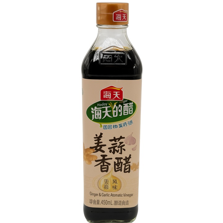 Otet de orez cu ghimbir si usturoi, TOP INGREDIENTE, 450ml