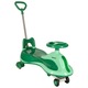 Masinuta pentru copii, fara pedale, maner ghidare, greutate maxima suportata 100 kg, 90 x 74 x 31.5 cm, verde, Dactylion®