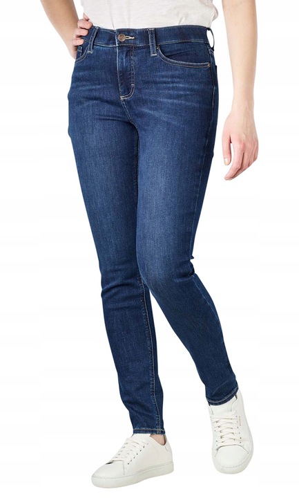 Női farmernadrág Lee ULTRA LUX, pamut/poliészter/elasztán, skinny, kék, W27-L31 US