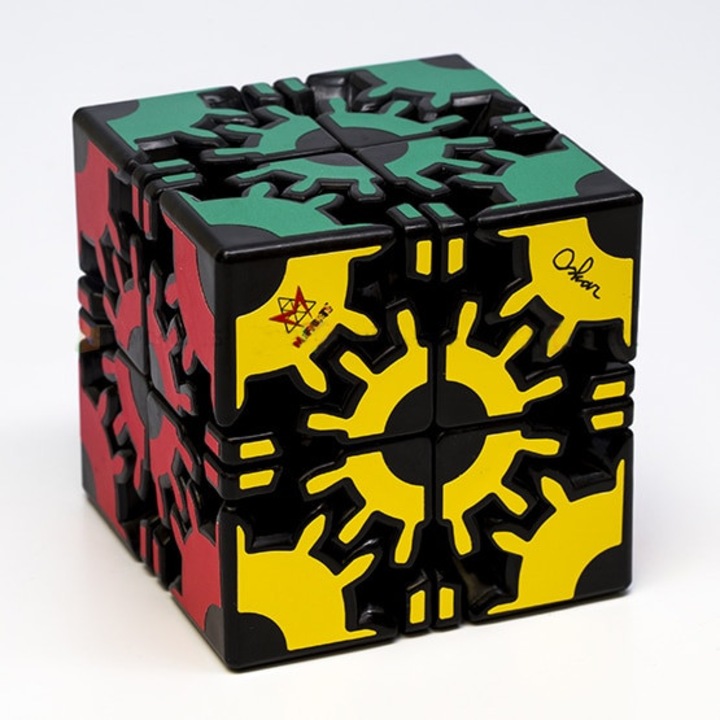 Puzzle mecanic David Gear Cube, Meffert's, 2x2, 6 ani