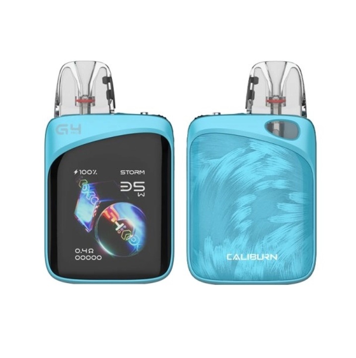 Kit Tigara Electronica Uwell Caliburn G4 Pro Koko – Glass Blue