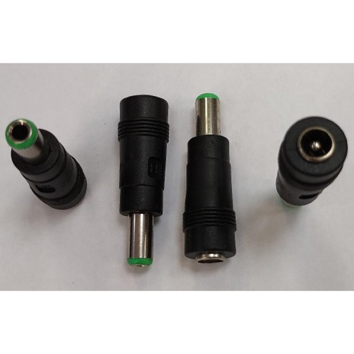 Mufa adaptoare alimentare DC 2.1x5.5 mm mama la 6.3x3 mm tata