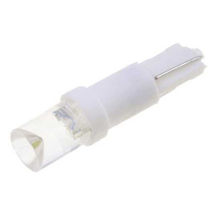 Zöld LED lámpa T5 Unom 12VDC 3.5lm 0.24W 140 OPTOSUPPLY OST05WG01GD-G5DUT5E1B