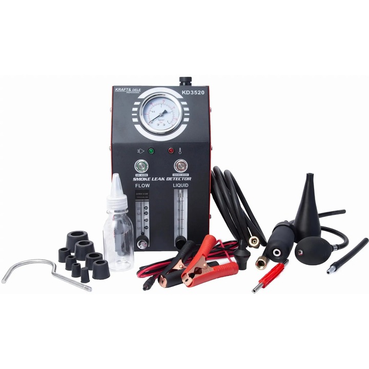 Генератор за дим за проверка на течове 12V, 9L/min, 30ml, Kraft&Dele KD3520