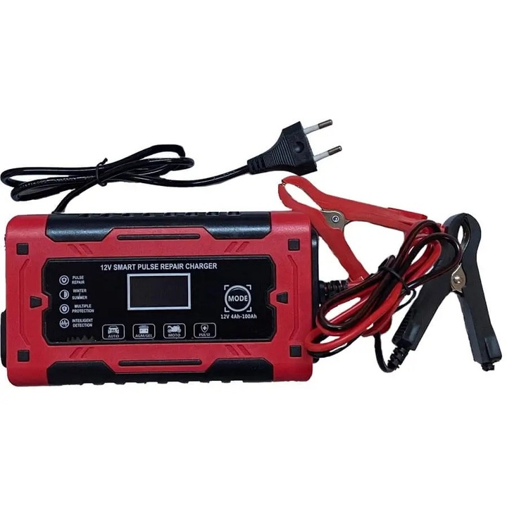 Redresor auto 12V/ 6A incarca acumulatori intre 4-100A (523)